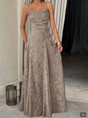 Sexy & Elegant A-Line Summer Evening Dress with Spaghetti Straps